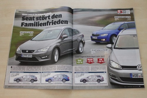 Auto bild 2014 seat - seat, leon